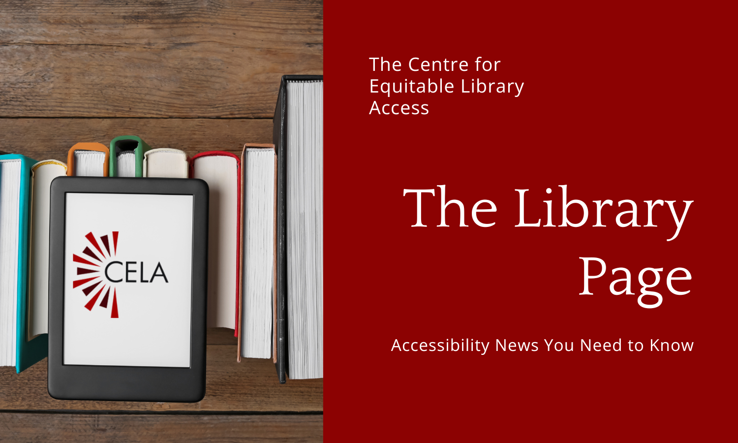 The Library Page banner