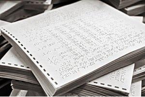 Braille book