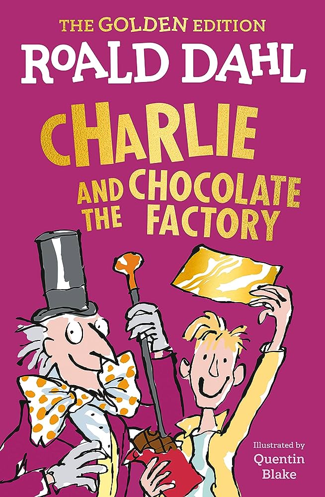 Cover of the book Charlie and the Chocolate Factory by Roald Dahl.
