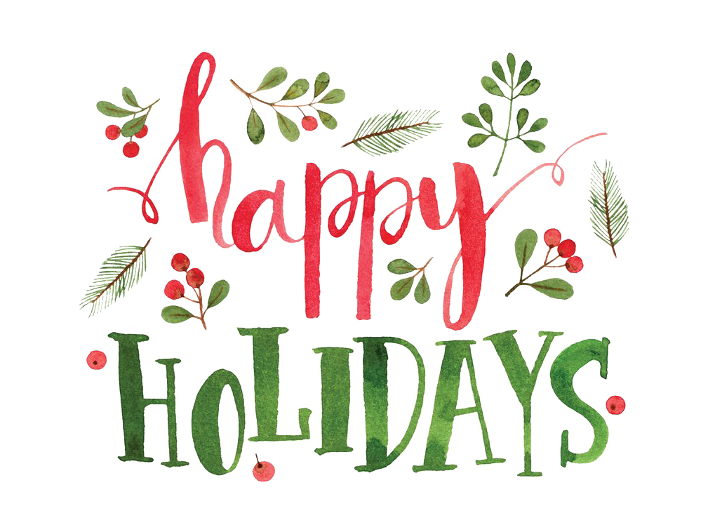 Happy holidays