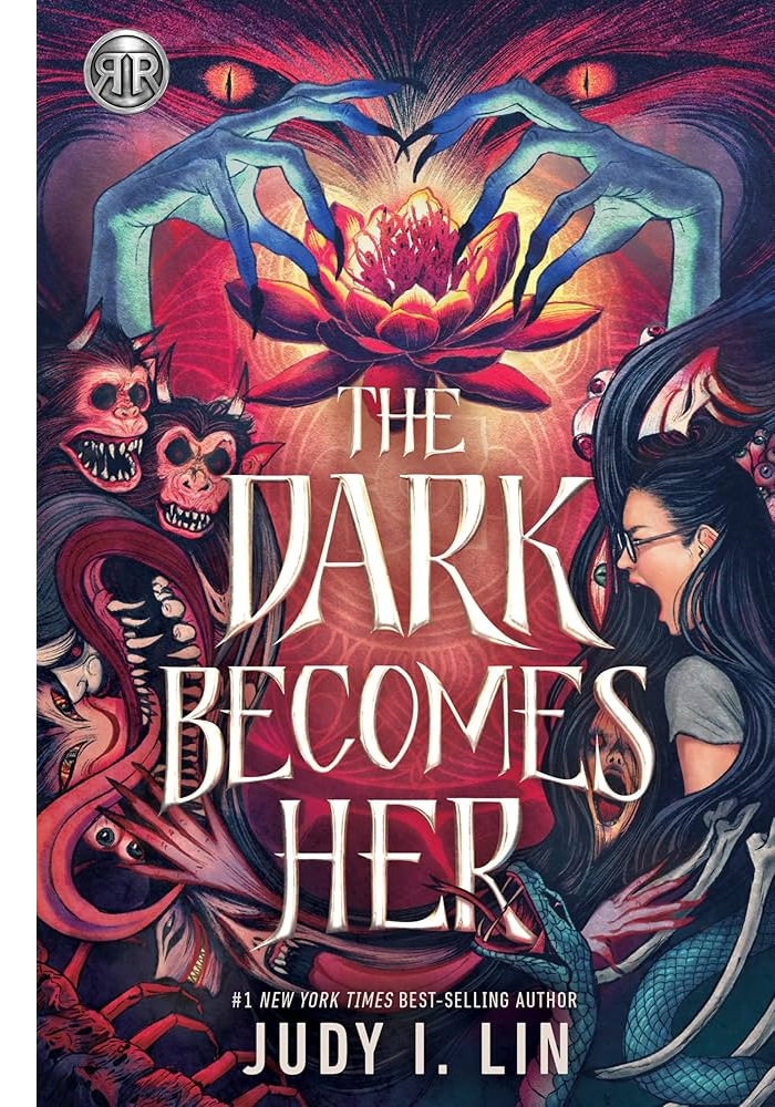 Cover of the book The Darkness Becomes Her by Judy I. Lin.