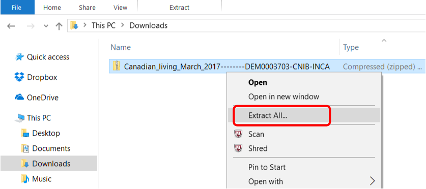 Extract All