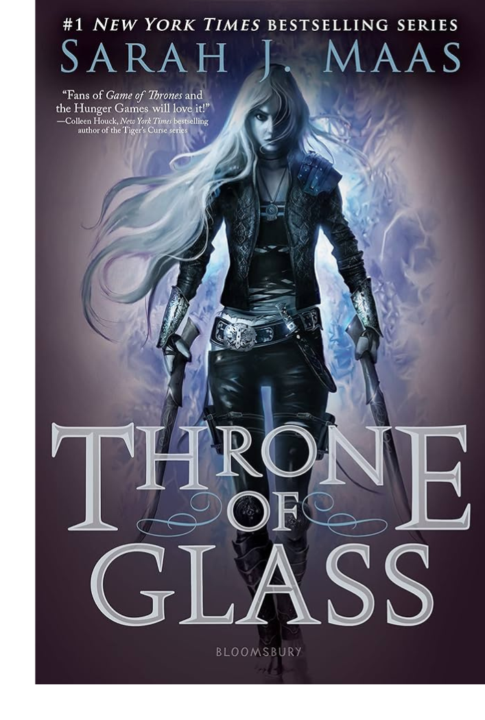 Cover of the book Throne of Glass by Sarah J. Maas.