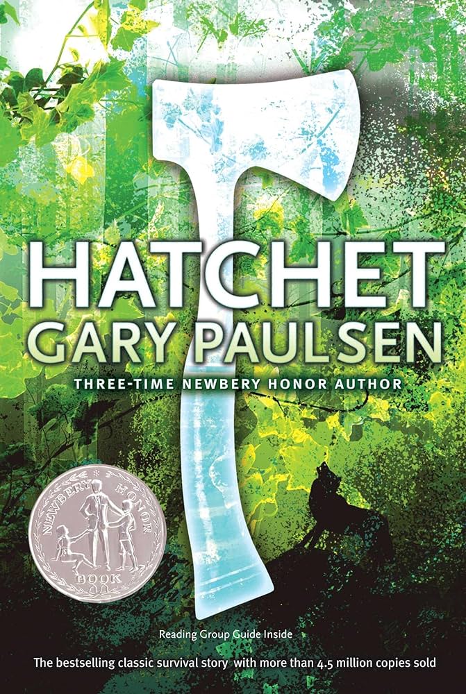 Cover of the book Hatchet by Gary Paulsen.