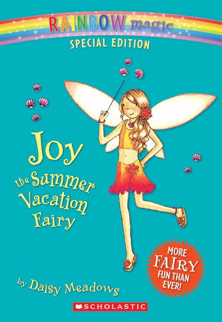 Cover of the book Joy the Summer Vacation Fairy by Daisy Meadows.