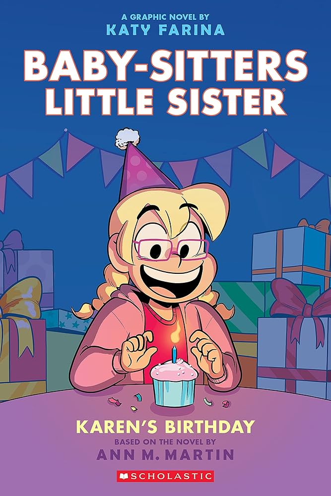 Cover of the book Karen's Birthday by Ann M. Martin.