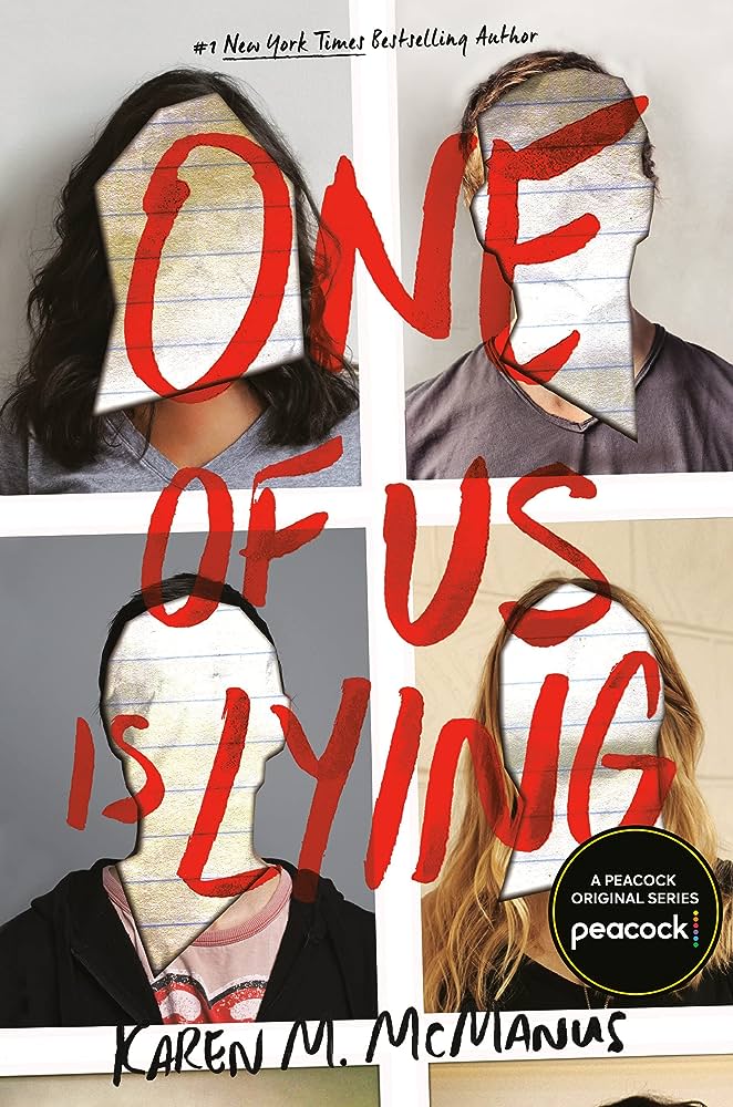 Cover of the book One of Us is Lying by Karen M. McManus.
