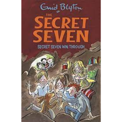 Cover of the book The Secret Seven Win Through by Enid Blyton.