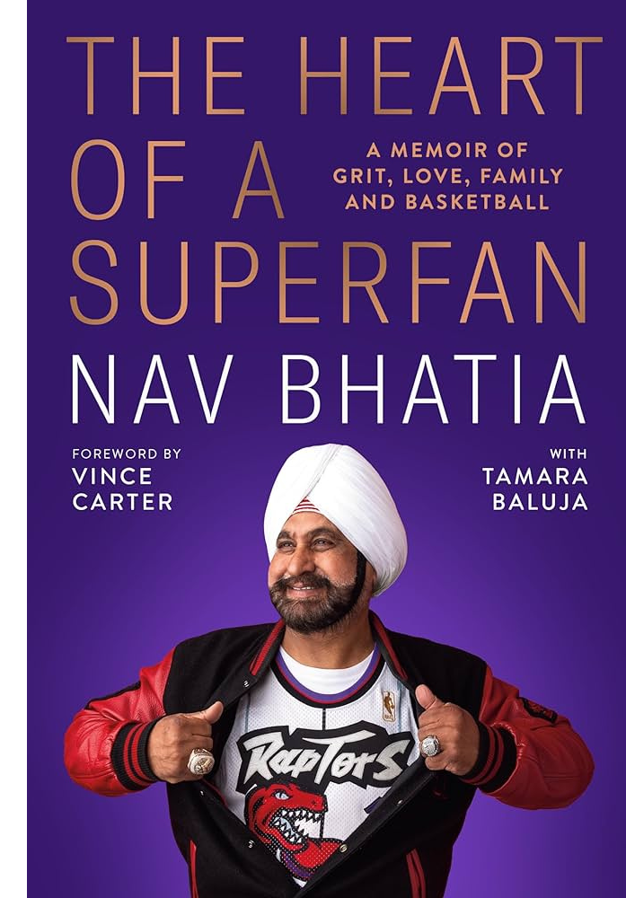 Cover of the book The heart of a super fan by Nav Bhatia.