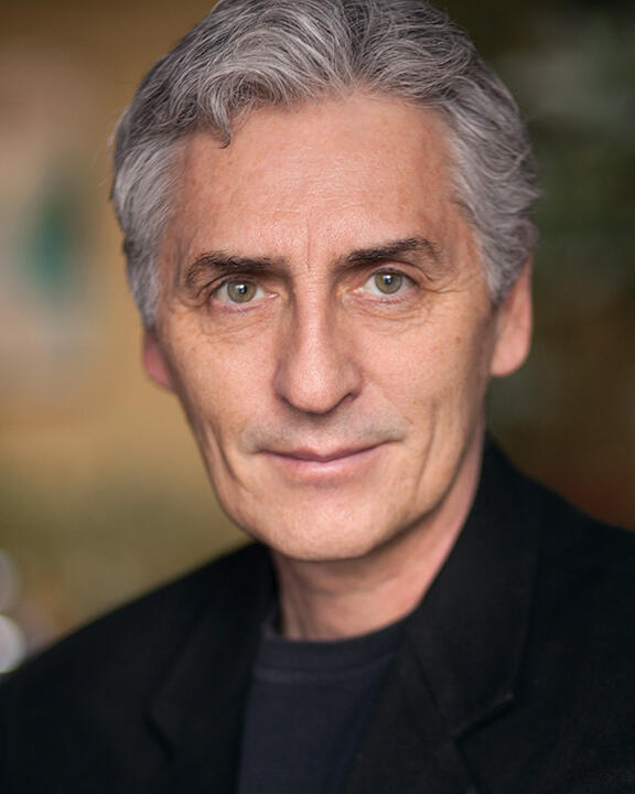 Portrait de Larry Tremblay.