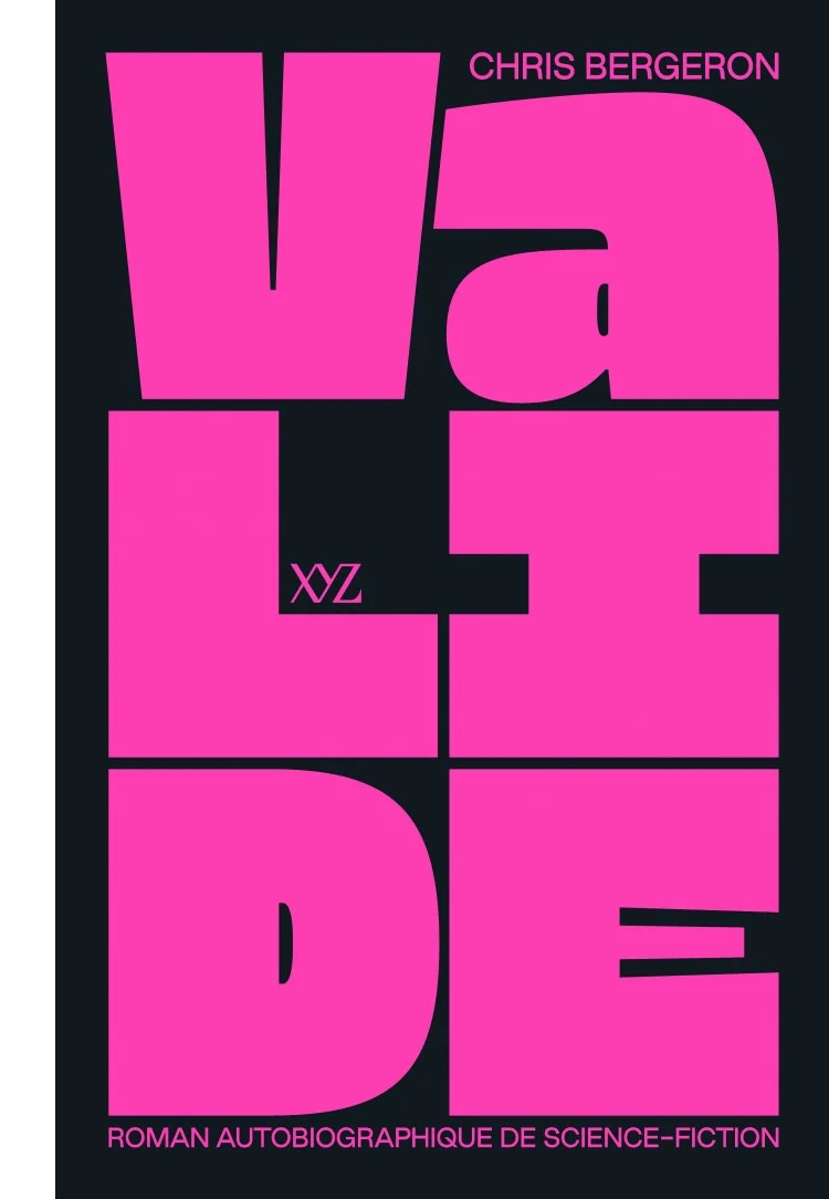 Couverture du livre de Valide par Chris Bergeron.