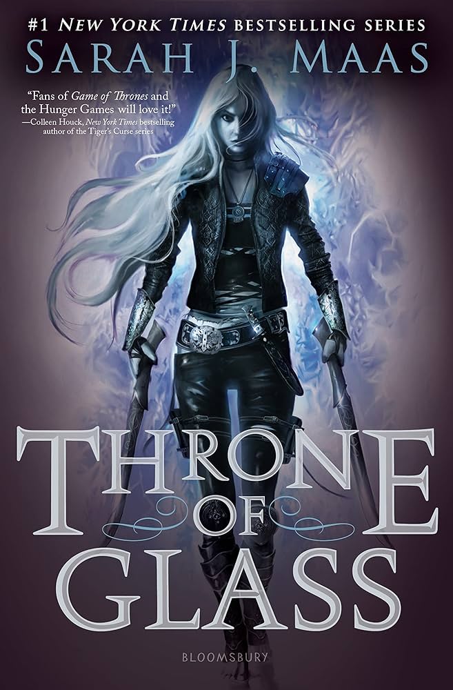 Cover of the book Throne of Glass by Sarah J. Maas.