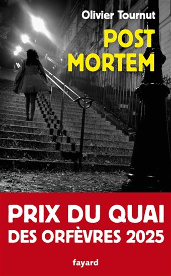 Couverture du livre Post mortem par Olivier Tournut.