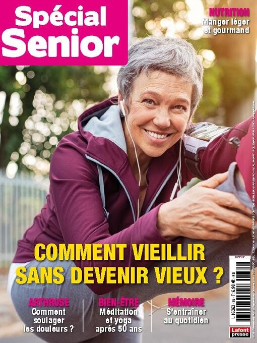 Couverture du magazine Spécial senior.