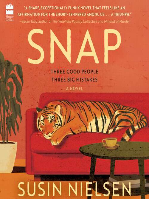 Book cover SNAP by Susin Nielsen.