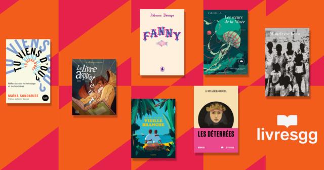 Book covers of the 2025 GG Awards Finalists