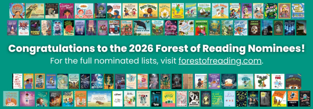 Forest of reading nominees for 2026
